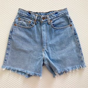 Vintage Levi Strauss Denim Shorts